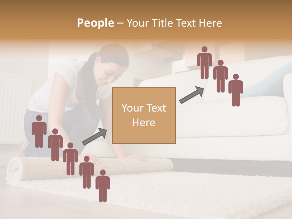 Wife Box Housework PowerPoint Template