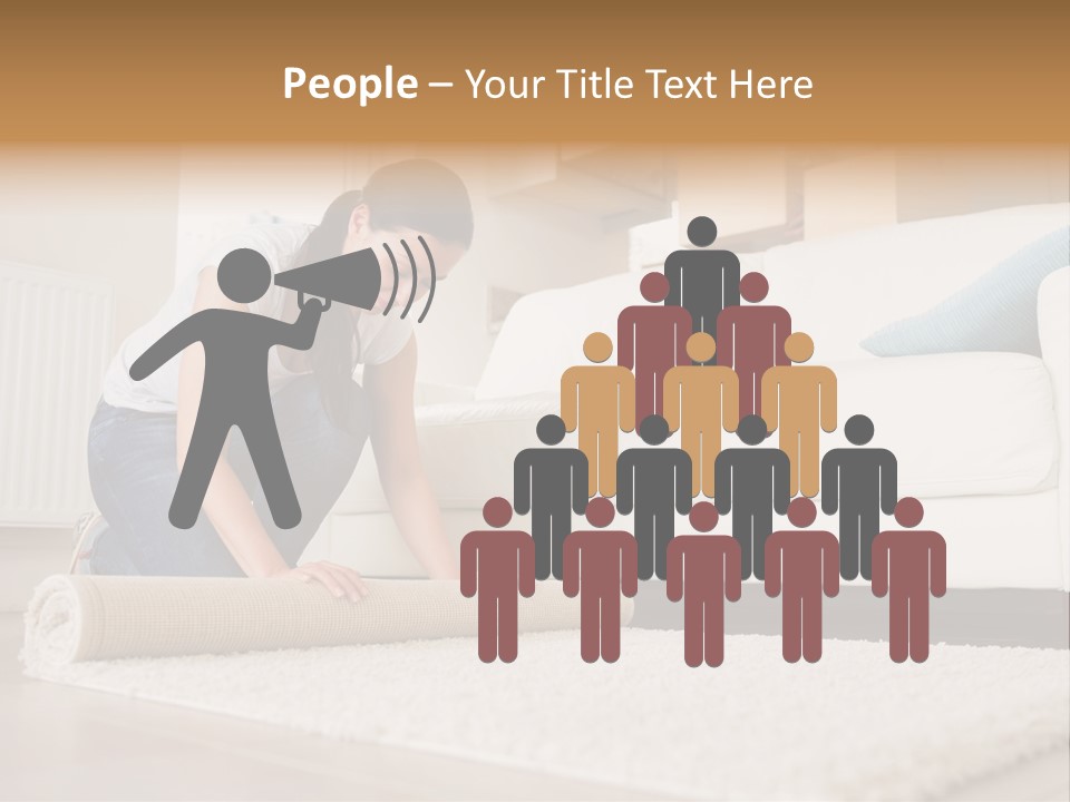 Wife Box Housework PowerPoint Template