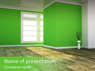 Interior Estate Space PowerPoint Template