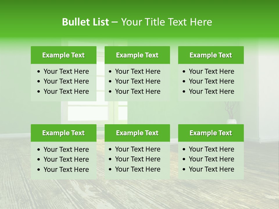 Interior Estate Space PowerPoint Template