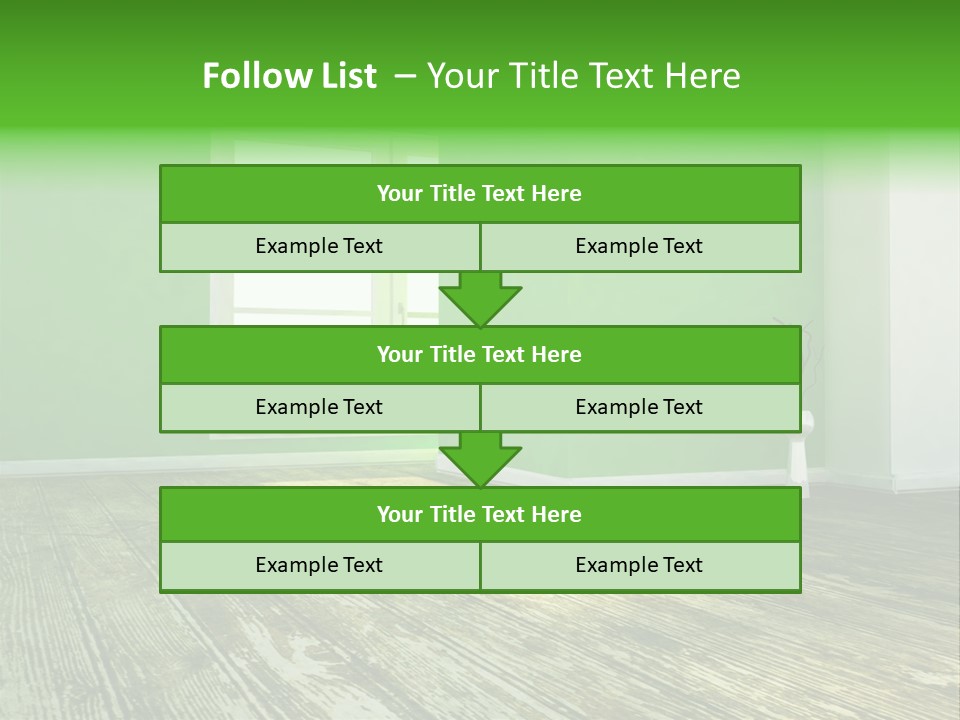 Interior Estate Space PowerPoint Template
