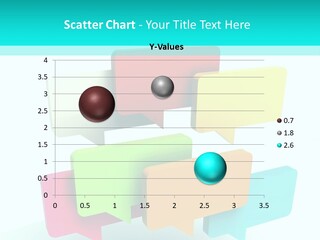 A Group Of Colorful Speech Bubbles Sitting On Top Of Each Other PowerPoint Template