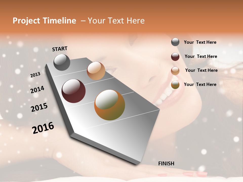 Television Business People PowerPoint Template