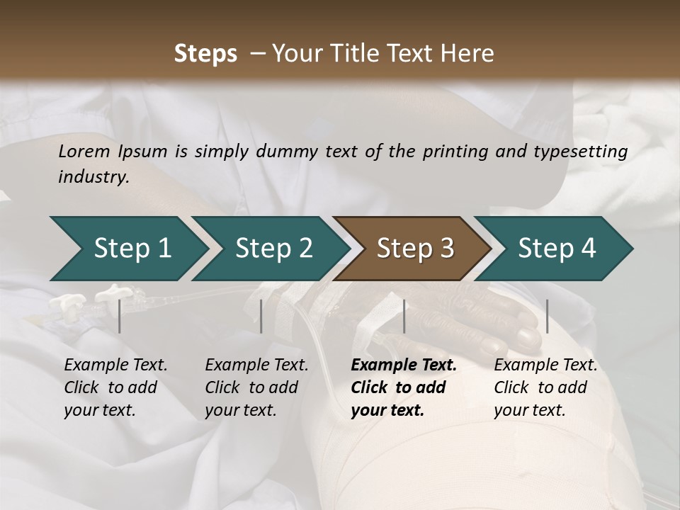 Surgery Medical Instrument Pain PowerPoint Template