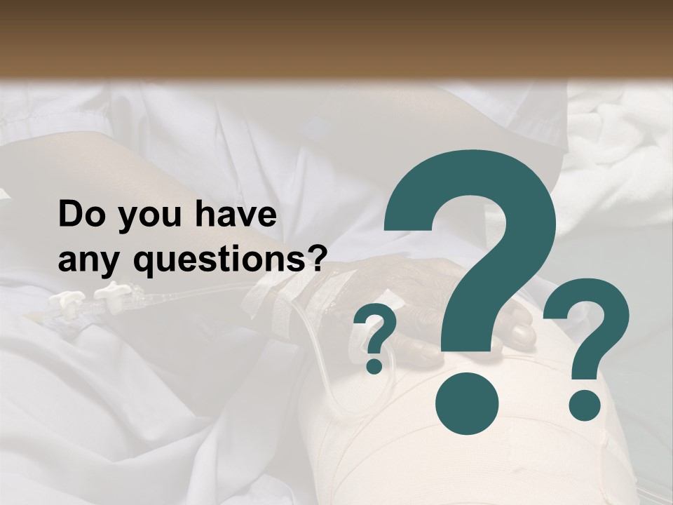 Surgery Medical Instrument Pain PowerPoint Template