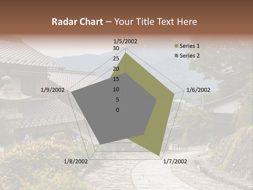 Tranquil Scene Famous Place Residential Structure PowerPoint Template
