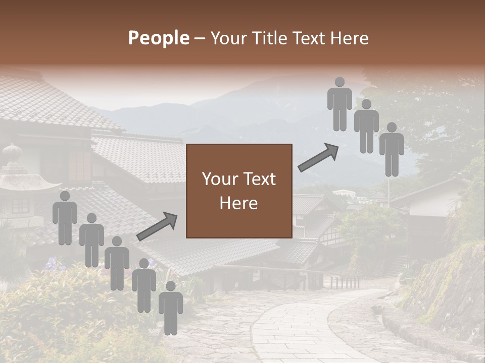 Tranquil Scene Famous Place Residential Structure PowerPoint Template