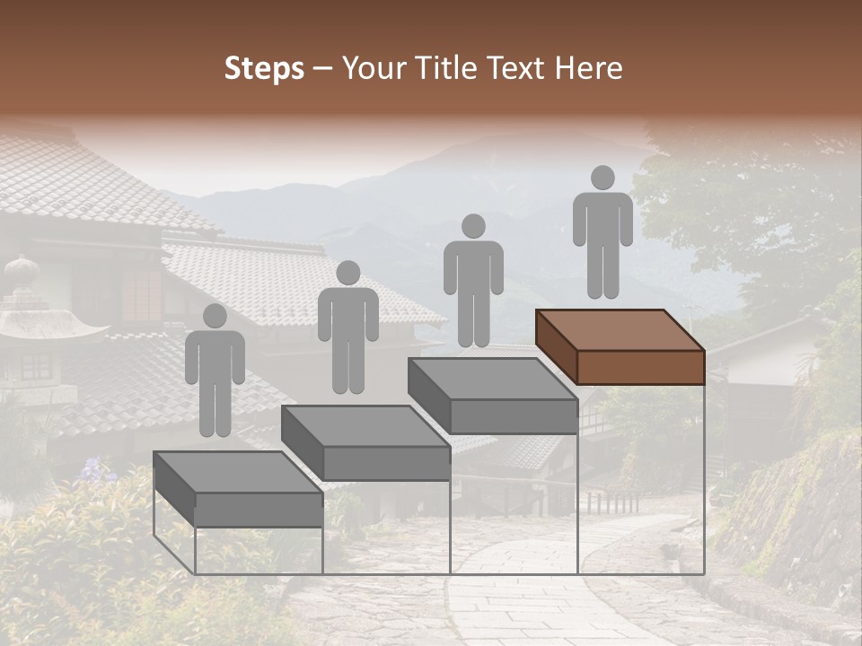 Tranquil Scene Famous Place Residential Structure PowerPoint Template