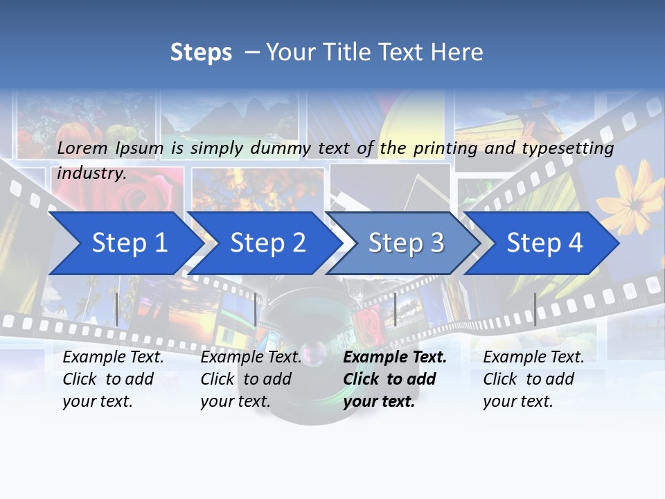 Imaging Slr Hobby PowerPoint Template