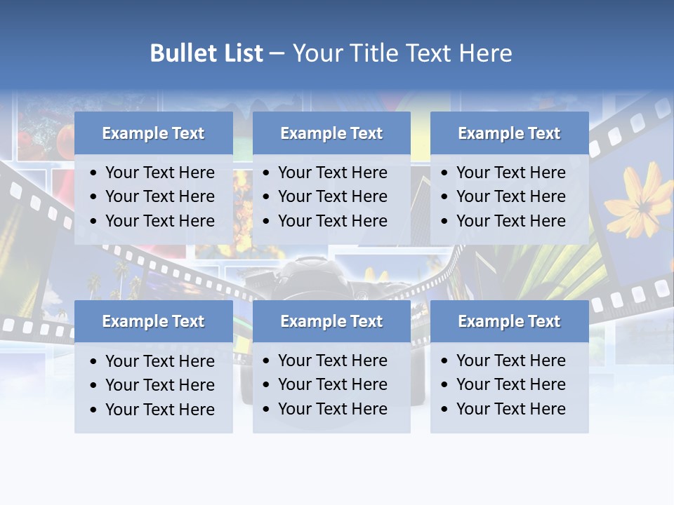 Imaging Slr Hobby PowerPoint Template