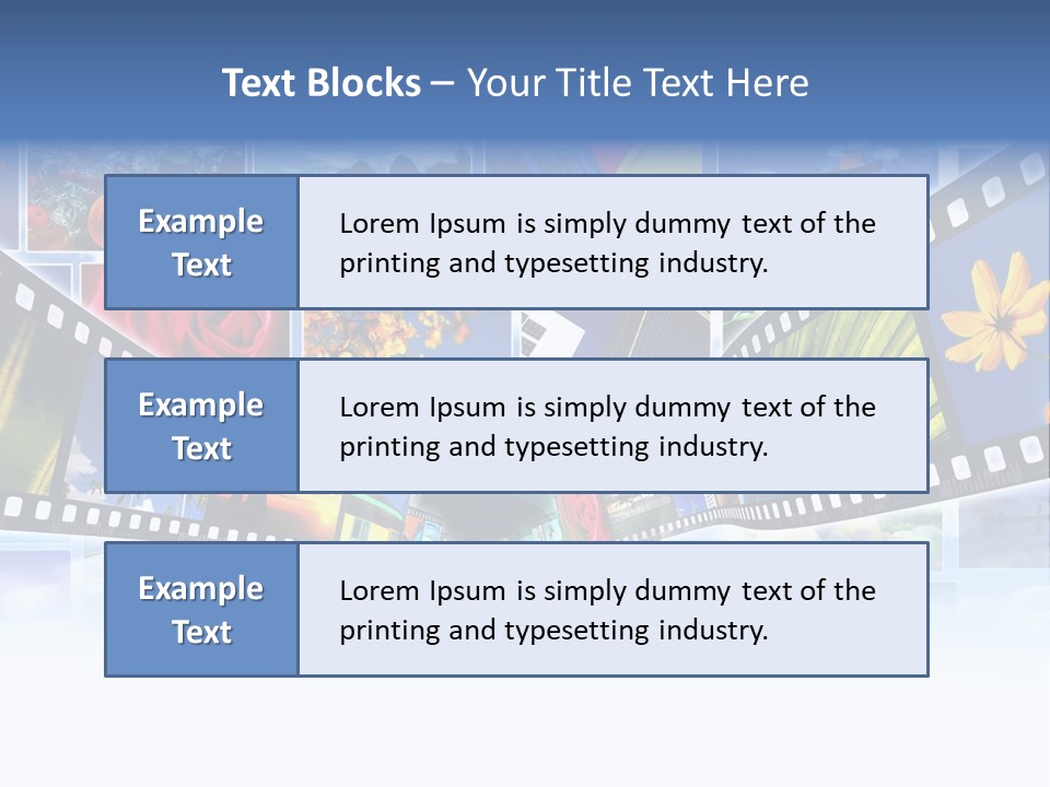 Imaging Slr Hobby PowerPoint Template