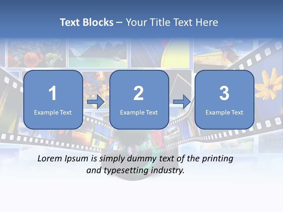 Imaging Slr Hobby PowerPoint Template