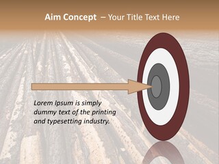 Timber Lumber Trunk Of Tree PowerPoint Template