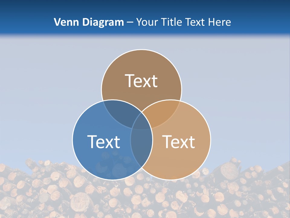 Green Hoop Pine Lumber PowerPoint Template