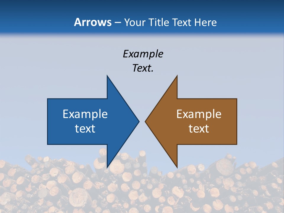 Green Hoop Pine Lumber PowerPoint Template