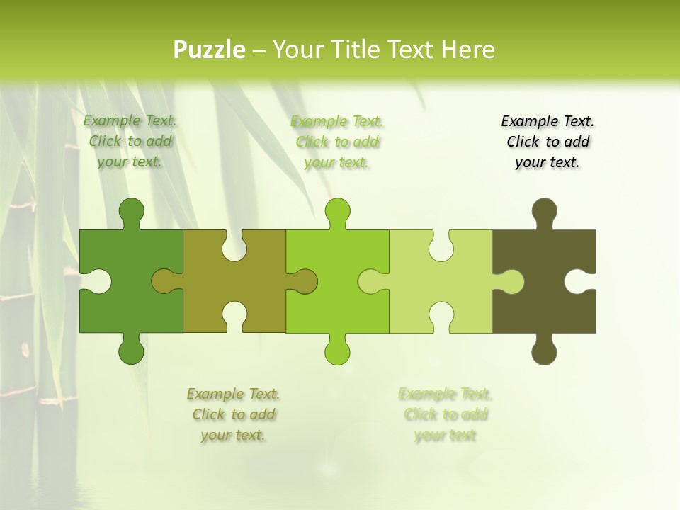 Reflection Background Design PowerPoint Template