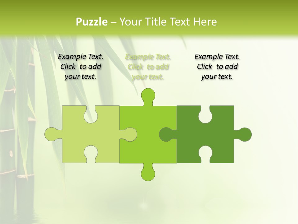 Reflection Background Design PowerPoint Template