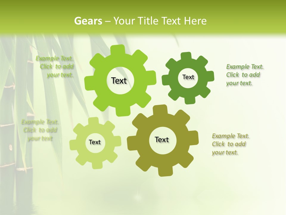 Reflection Background Design PowerPoint Template