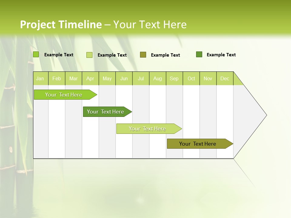 Reflection Background Design PowerPoint Template