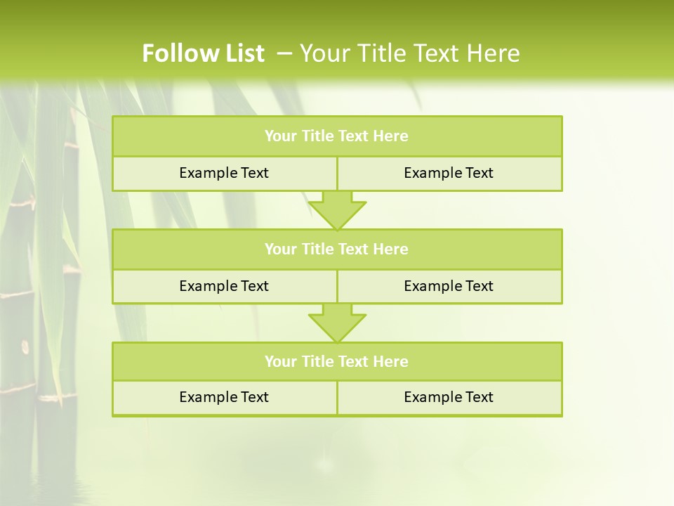 Reflection Background Design PowerPoint Template