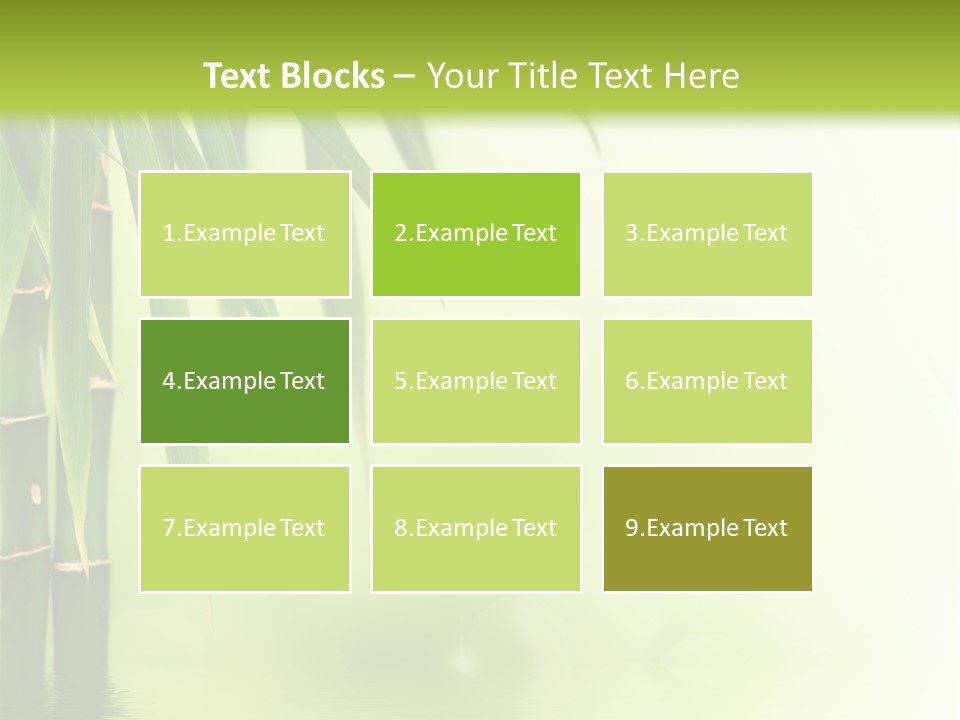 Reflection Background Design PowerPoint Template