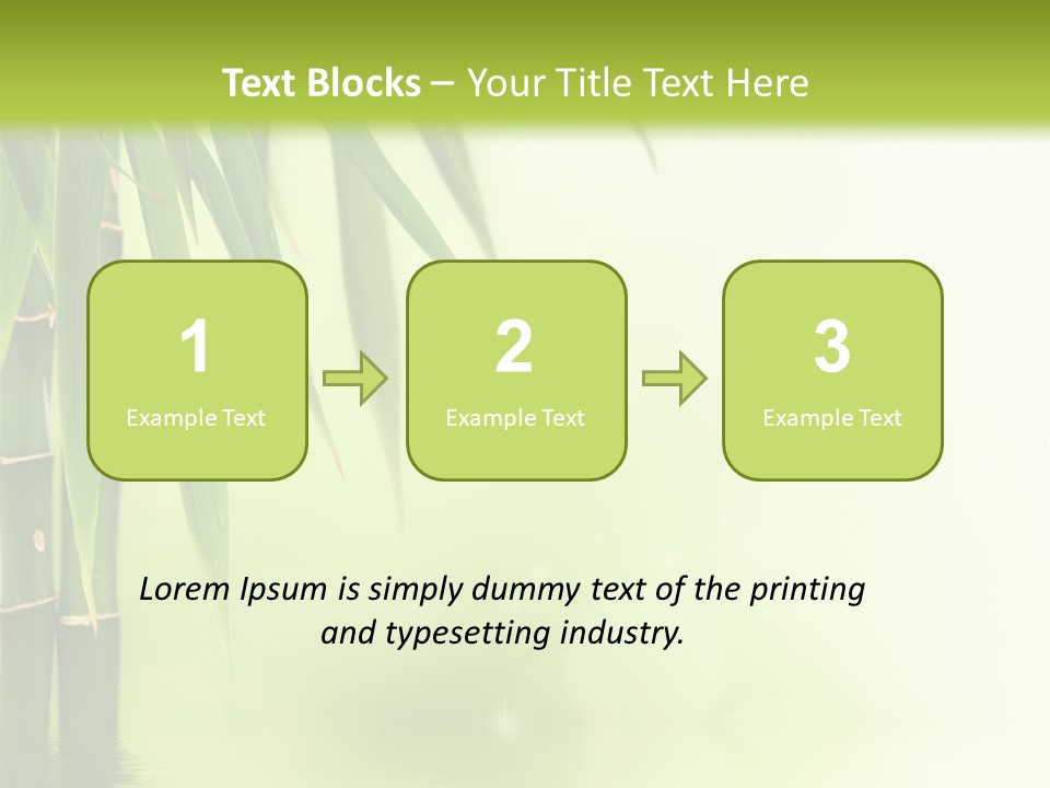 Reflection Background Design PowerPoint Template