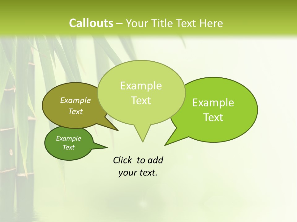 Reflection Background Design PowerPoint Template