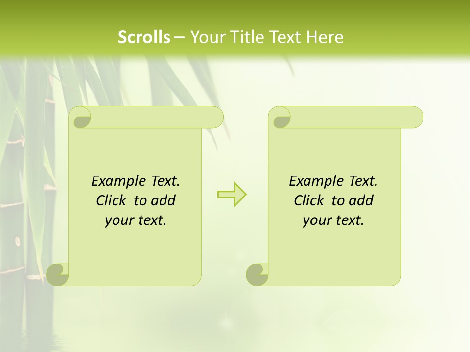 Reflection Background Design PowerPoint Template