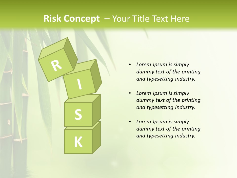 Reflection Background Design PowerPoint Template