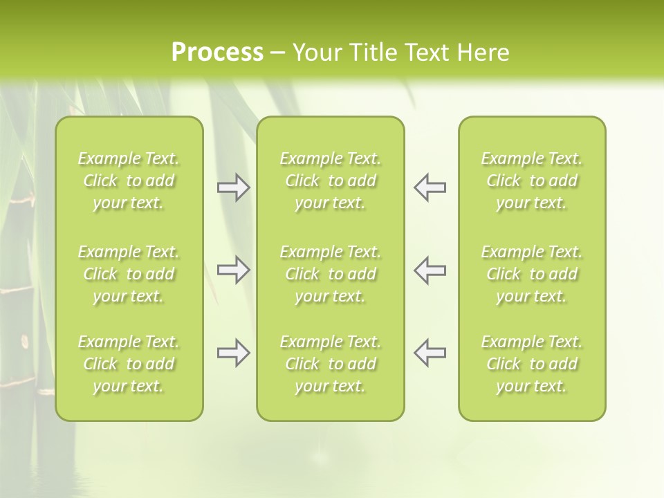 Reflection Background Design PowerPoint Template