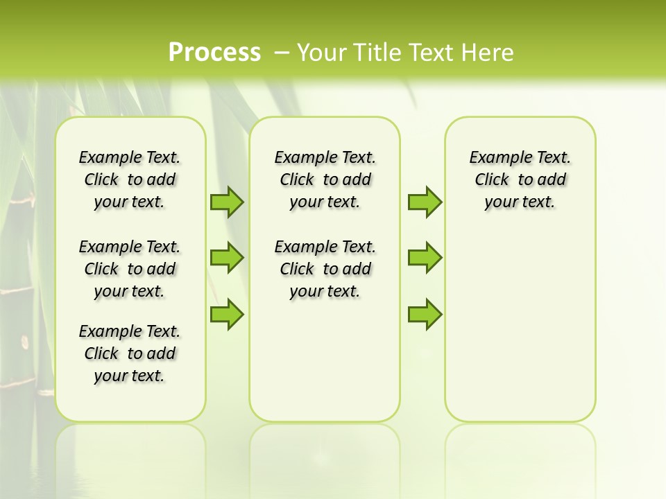 Reflection Background Design PowerPoint Template