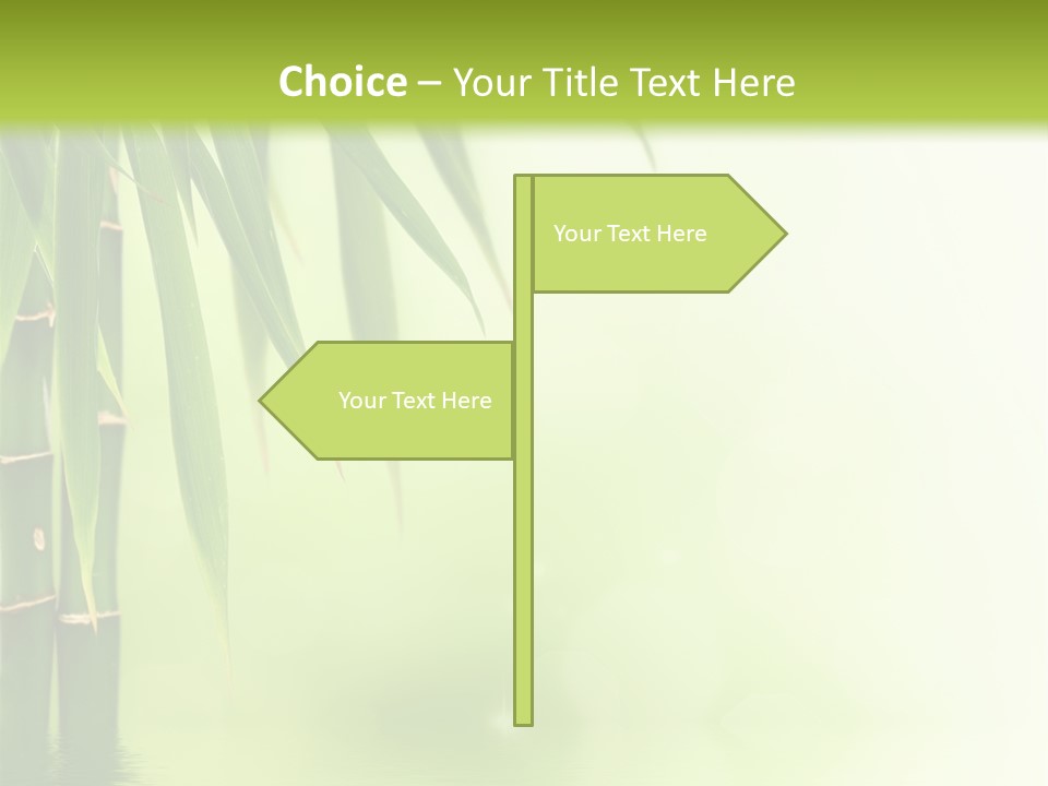 Reflection Background Design PowerPoint Template