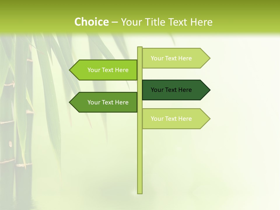 Reflection Background Design PowerPoint Template
