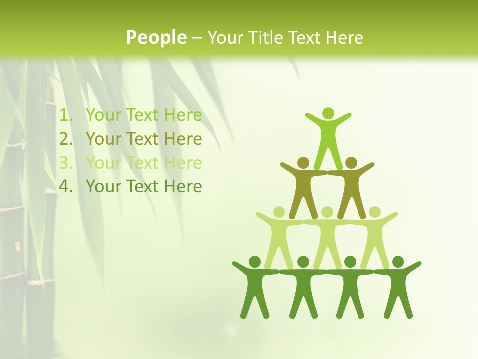 Reflection Background Design PowerPoint Template