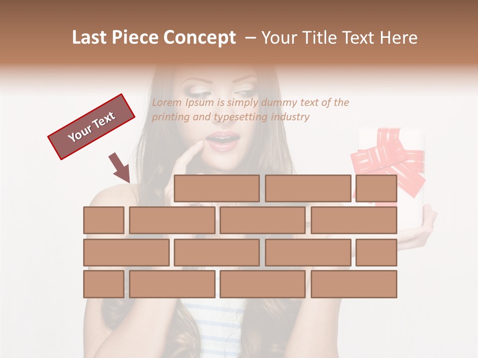 Holiday Expression Concept PowerPoint Template