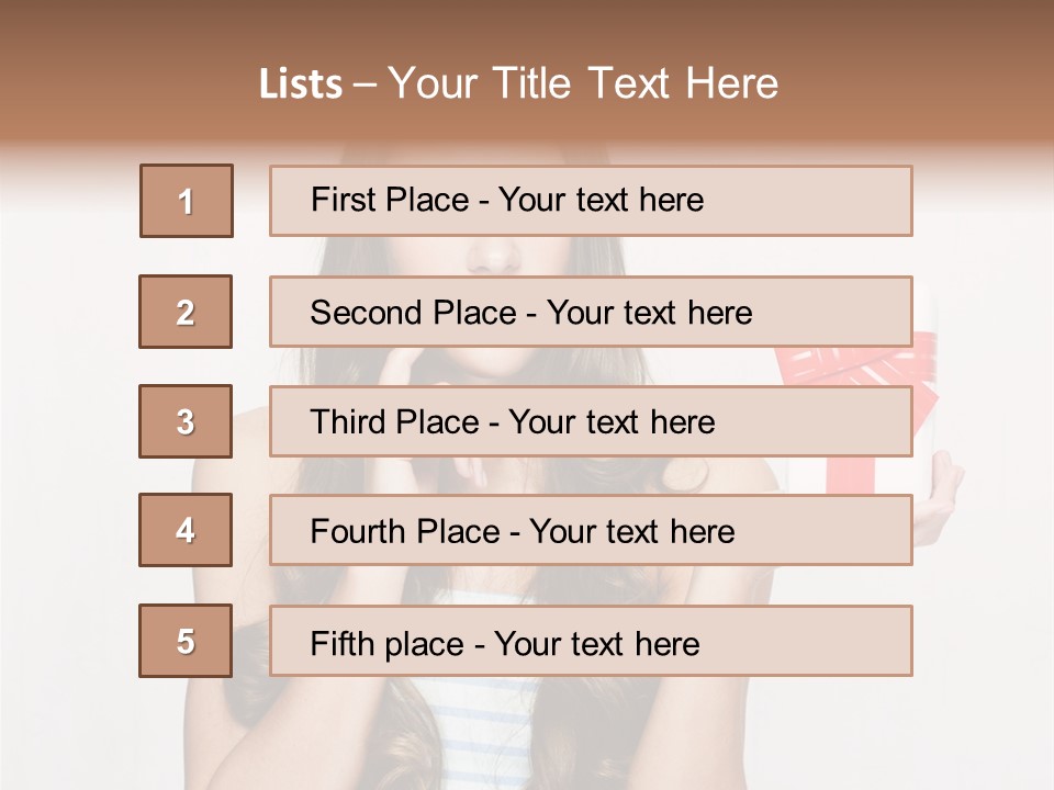 Holiday Expression Concept PowerPoint Template