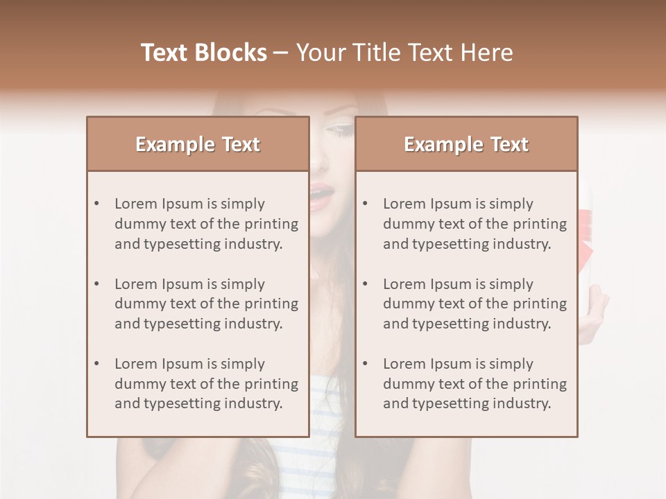 Holiday Expression Concept PowerPoint Template