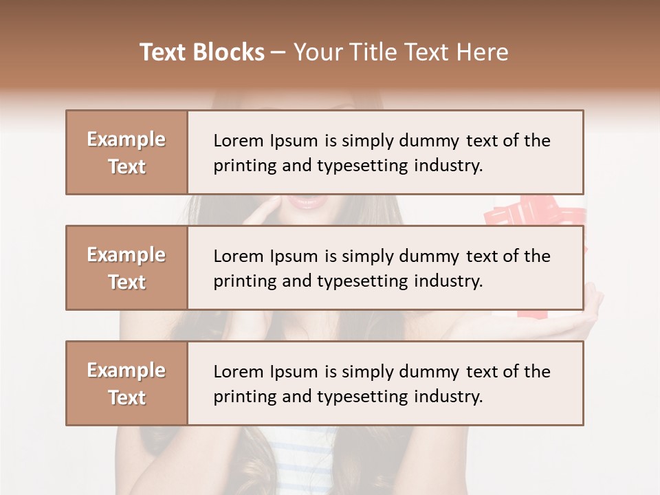 Holiday Expression Concept PowerPoint Template