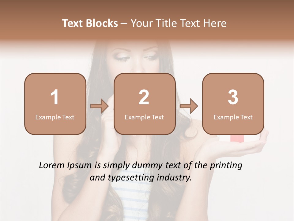 Holiday Expression Concept PowerPoint Template