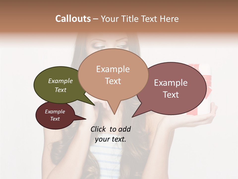 Holiday Expression Concept PowerPoint Template