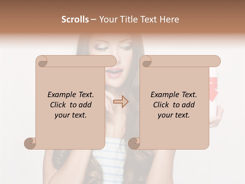 Holiday Expression Concept PowerPoint Template