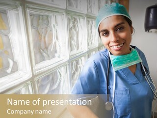 Heal Hospital Ward Clinic PowerPoint Template