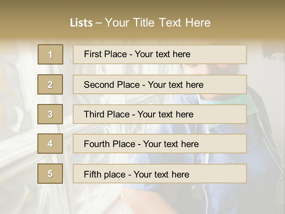 Heal Hospital Ward Clinic PowerPoint Template