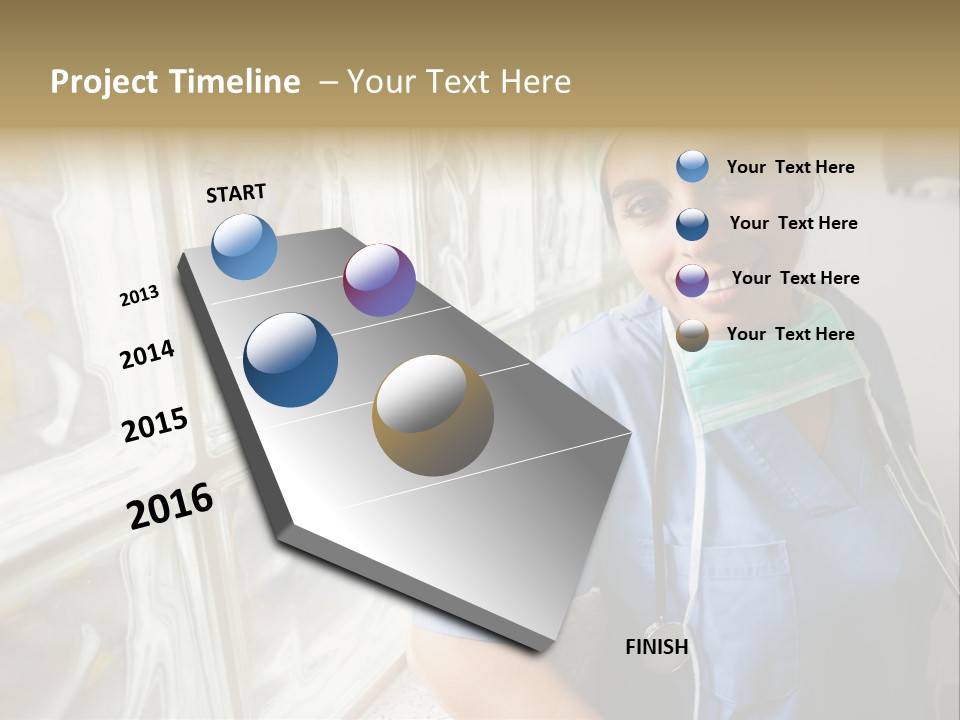 Heal Hospital Ward Clinic PowerPoint Template