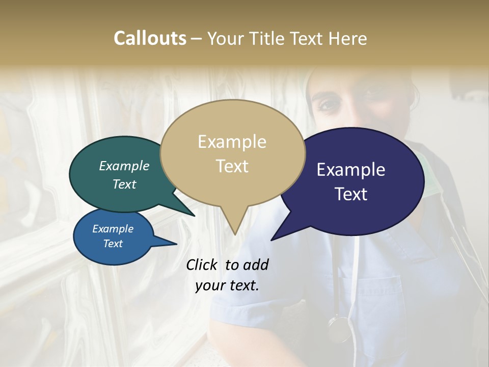 Heal Hospital Ward Clinic PowerPoint Template