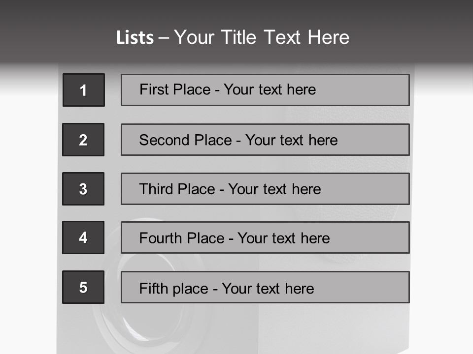 Deep Sound Entertainment PowerPoint Template