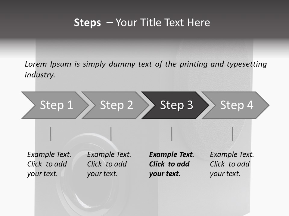 Deep Sound Entertainment PowerPoint Template