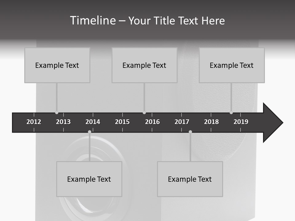 Deep Sound Entertainment PowerPoint Template