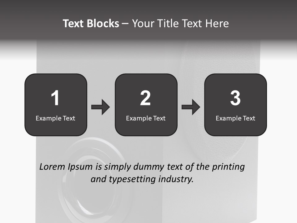 Deep Sound Entertainment PowerPoint Template