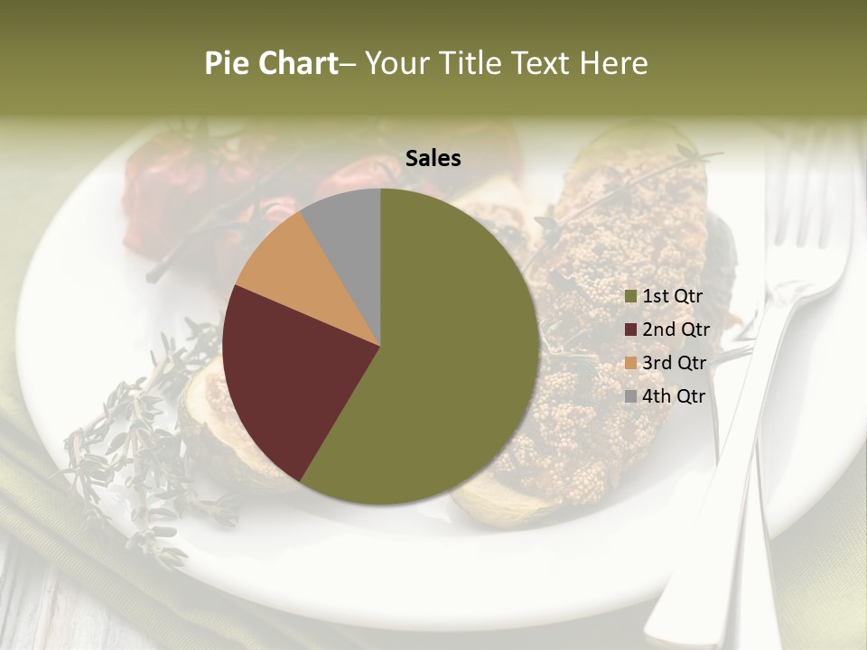 Healthy Stuffed Recipe PowerPoint Template
